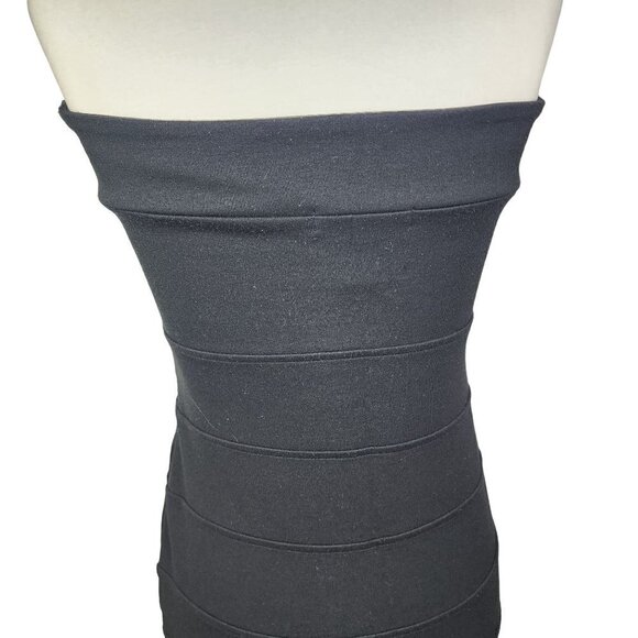 Tube Bandage Little Black Dress Women's Size Large - Picture 6 of 12